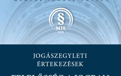 Megjelent a Jogászegyleti Értekezések 2026 című tanulmánykötet, amely a Jogi Könyvszalon résztvevői számára ingyenesen hozzáférhető lesz
