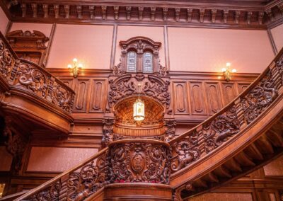 Jogi Könyvszalon lépcső