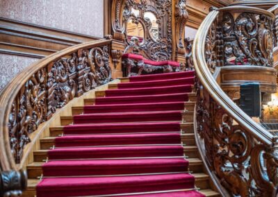 Jogi Könyvszalon lépcső