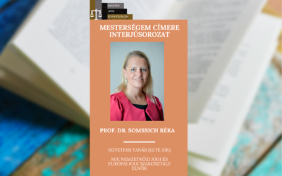 Mesterségem címere interjúsorozat IV. rész: Prof. Dr. Somssich Réka egyetemi tanár